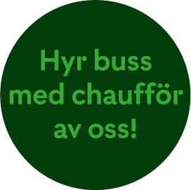 Hyr buss med chaufför hos Nobina i Östergötland