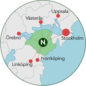 Med Nobina Sörmland är det nära vart du än vill åka.
